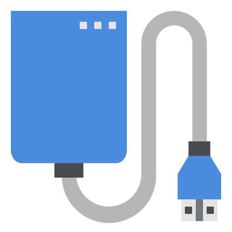 Icono De Disco Duro Externo Generic Flat