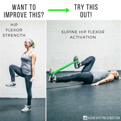 IMPROVE YOUR HIP FLEXOR STRENGTH!-What’s up, Achievers?! @laurenpak22 ...