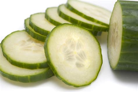 Sliced Cucumber Free Stock Image