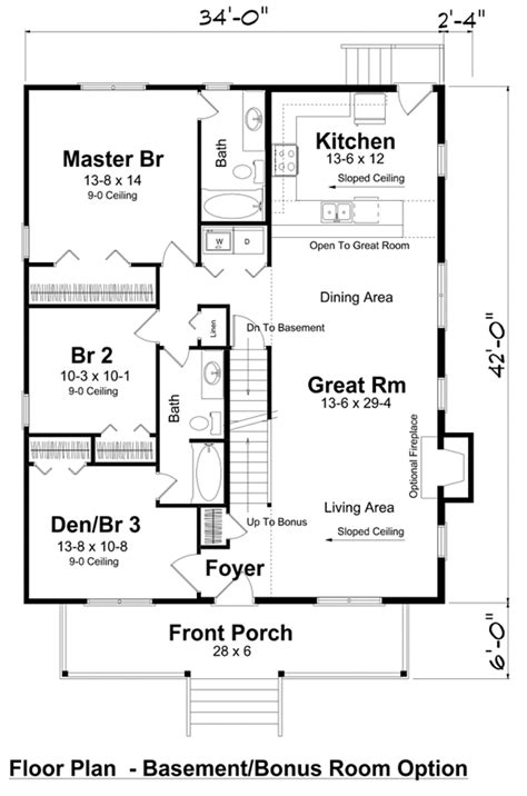 Two Story Rectangular House Plans