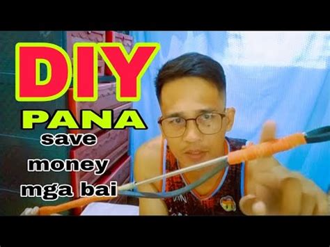 paano gumawa ng panadiy pana  sa panghuhuli ng isda