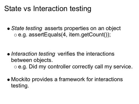 Mocking in Java with Mockito