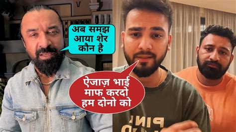 Elvish Yadav Strong Reply To Ajaz Khan Rajat Dalal Reply Video To