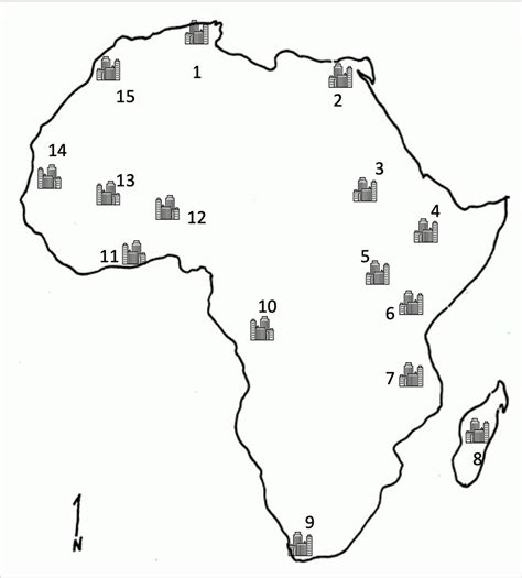 Africa Cities Diagram Quizlet