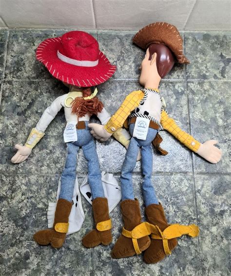 Woody And Jessie Doll Set Applause Disney Pixar Toy Story 12 Plush