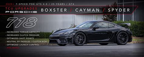 Apr Ecu Tcu Tunes For The 40l 718 Boxster Cayman Spyder Gts