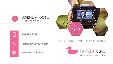 Two Brands One Business Card On Behance