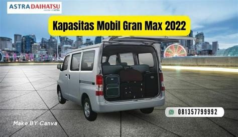 Kapasitas Mobil Grand Max Homecare