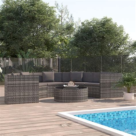 Chenshu Tlg Garten Lounge Set Mit Auflagen Lounge Gartenm Bel Set