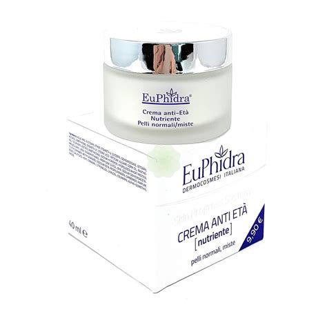 Euphidra Skin Progress System Crema Idratante Ml Parafarmacia