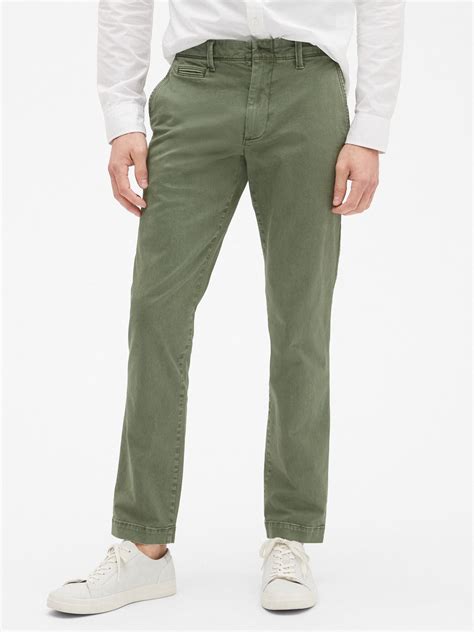 Vintage Khakis In Slim Fit With Gapflex Gap® Uk Slim Fit Khaki