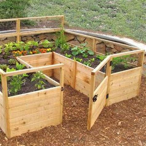 How To Build A Raised And Enclosed Garden Bed / How To Build your own Enclosed Raised Garden Bed ...