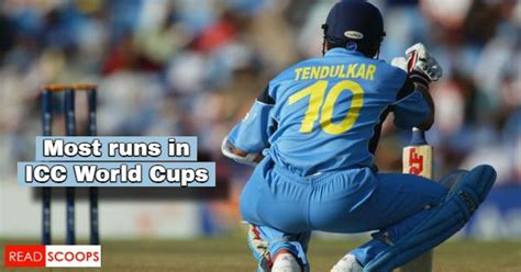 Odi World Cup Highest Run Scorers List Read Scoops