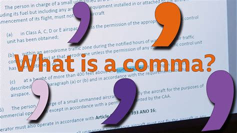 What is a comma? - BBC Bitesize