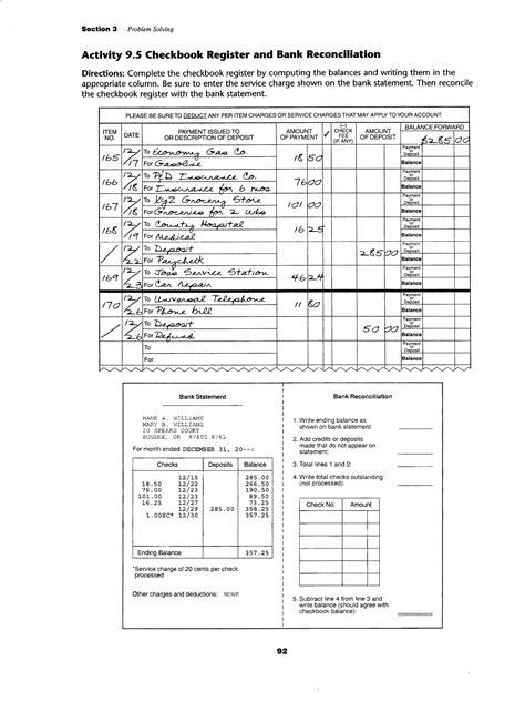 Mint Spreadsheet For Balancing Your Checking Account Worksheet Answers