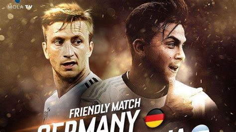 Live Streaming TV Online Jerman Vs Argentina Malam Ini Di Mola TV