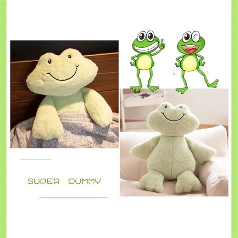 Jellycat Frog Stuffed Animal Smile Frog Plush Toy Plushie Pulse