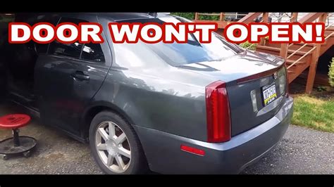 2006 Cadillac STS Door Handle Micro Switch Repair YouTube