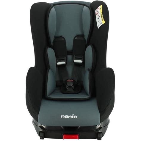 Siège auto NANIA COSMO Isofix Groupe 0 1 0 18Kg Dos route 0 10Kg