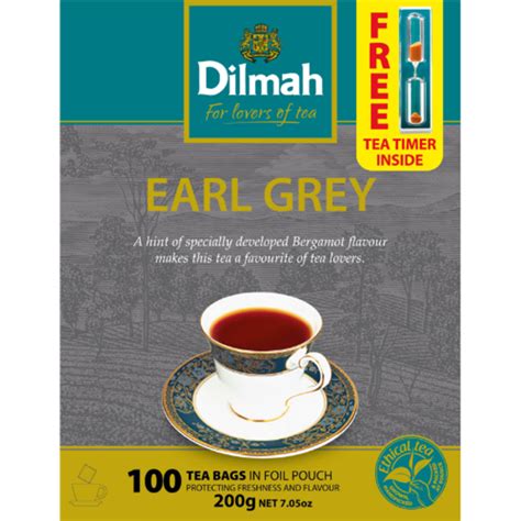 Dilmah Earl Grey Tagless Tea Bags 100ea Prices Foodme