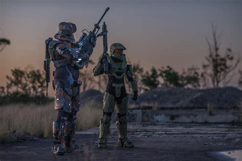 My friends and I build and wear Halo SPARTAN armor here in Australia. Here's a shot of us from ...