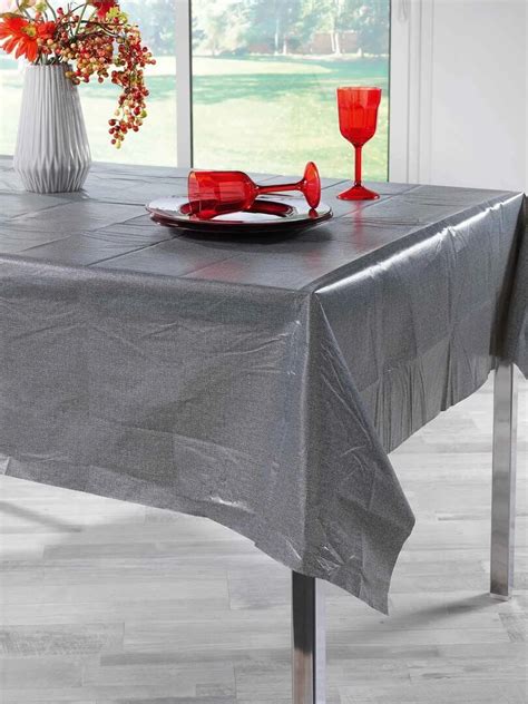 Nappe Rectangle Peva Alessa Gris Anthracite Kiabi 6 87