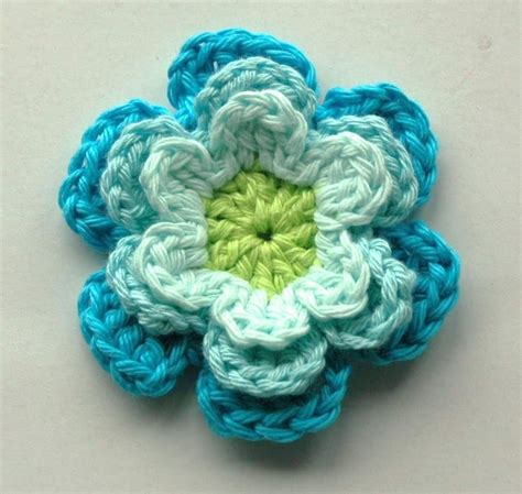 Blooming Crochet Flowers And Leaves Annie Design Crochet Crochet Puff