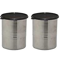 Buy Signoraware Modular Steel Container Round 1500ml 1500ml Set Of 2