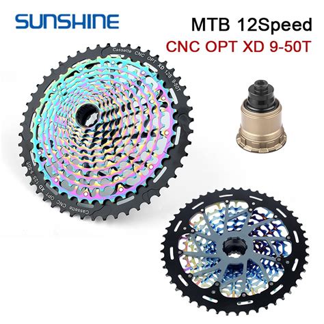 เฟองจกรยานเสอภเขา XD Cassette SRAM GX EAGLE SUNSHINE CNC 11 12