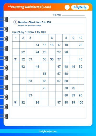 How To Use Counting Worksheets 1 100 Pdfs