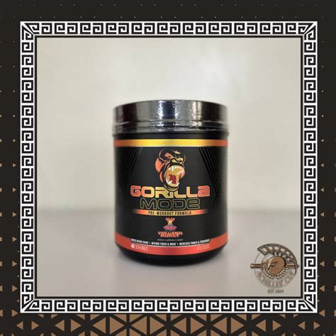 Gorilla Mind Gorilla Mode Pre Workout Formula Volcano Burst