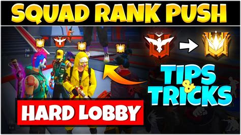 How To Push Rank In Hard Lobby In Squad Squad Rank Push Tips And