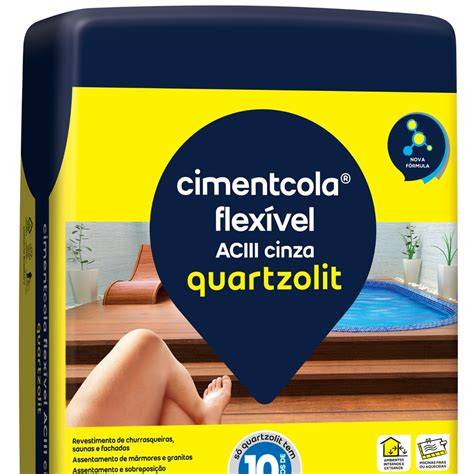 Argamassa Cimentcola Flex Vel Ac Cinza Kg Pl