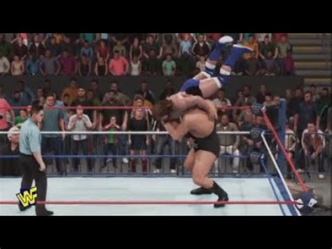 Hacksaw Jim Duggan VS Andre The Giant YouTube