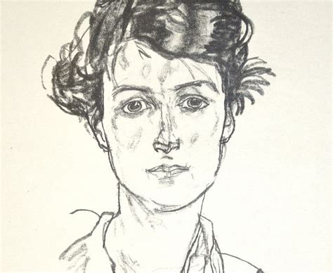 Egon Schiele | Portrait of a Young Woman (1920) | Artsy | Egon schiele drawings, Egon schiele ...