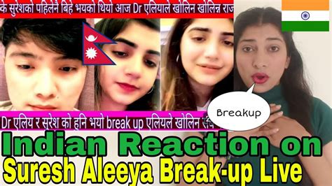 INDIAN Reaction On Nepal Suresh Aleeya Break Up Live Crazzy Pikku