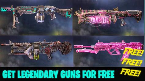 How To Get Legendary Gun Skins For Free In Cod Mobile In Hindi Cod