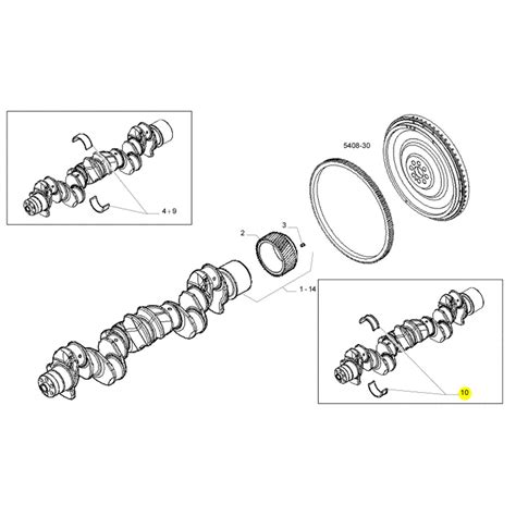 Jogo Bronzina Encosto Mancal Std Para Iveco Stralis Vpereck