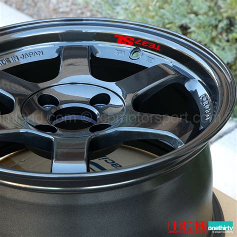 Rays Volk Racing Te37sl Limited Edition Super Lap Wheels 15x8 4x100 35