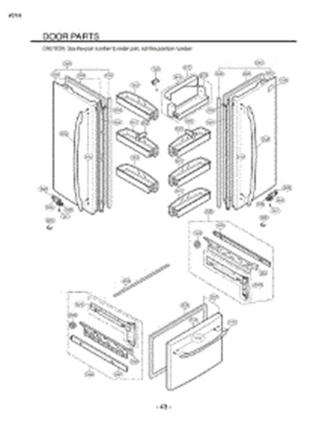 LFC23760SB AWBCLGA LG Refrigerator Parts Free Repair Help