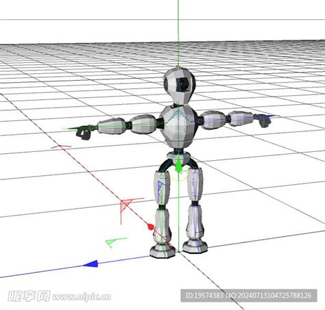 C4d模型 机器人设计图 其他模型 3d设计 设计图库 昵图网