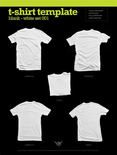 The Best T Shirt Templates For Photoshop And Illustrator