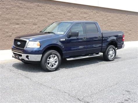 Find Used 2006 Ford F 150 Xlt Crew Cab 4wd 5 4l Auto 4 Door Pickup Truck In Philadelphia