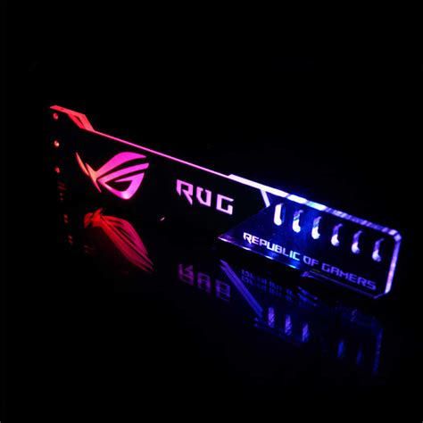 GIÁ ĐỠ VGA ASUS ROG COOLMOON LED RGB 25CM