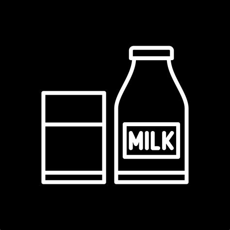 Milk Vector Icon Design 19780743 Vector Art At Vecteezy