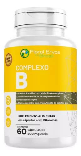 Vitaminas Do Complexo B Capsulas Ultraconcentrado Parcelamento