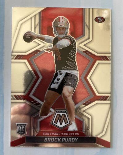 Panini Mosaic Brock Purdy Rookie Card Ers Ebay