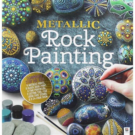 Metallic Rock Painting