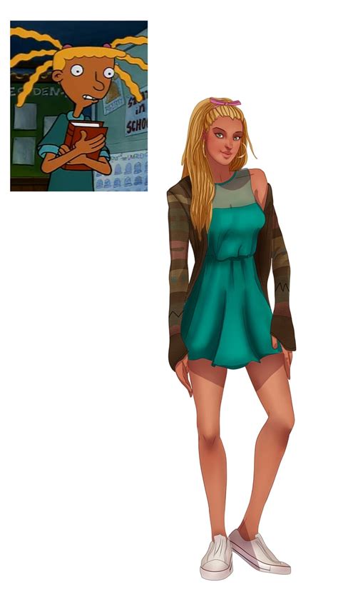 Phoebe From Hey Arnold 90s Cartoon Characters As Adults Fan Art