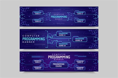 Computer Programming Banner Design Graphic by thedesignsource088 · Creative Fabrica